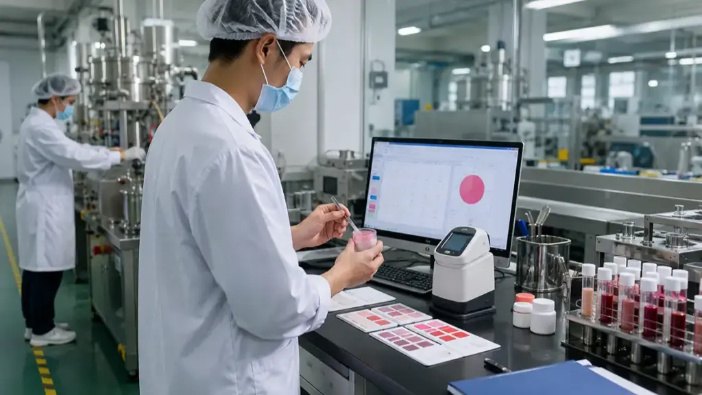 How Makeup OEM Factories Handle Makeup Color Matching